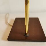 Ultra beautiful and rare Trombone Table Lamp, designed by Jo Hammerborg for Fog & Mørup in 1966