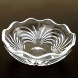 Années 1970  Coupelle / vide-poche polylobée  Cristal d' Arques