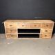 Old piece of trade furniture with chestnut drawer