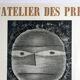 Toshio ashiba, l'atelier des prés, 1973. original lithograph poster