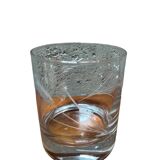 Set of six whiskey glasses