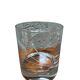 Set of six whiskey glasses