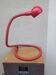 Red snake table lamp Hebi ISAO Hosoe Valenti Luce Italy design 1980 Memphis