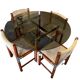 Roche Bobois table and chairs