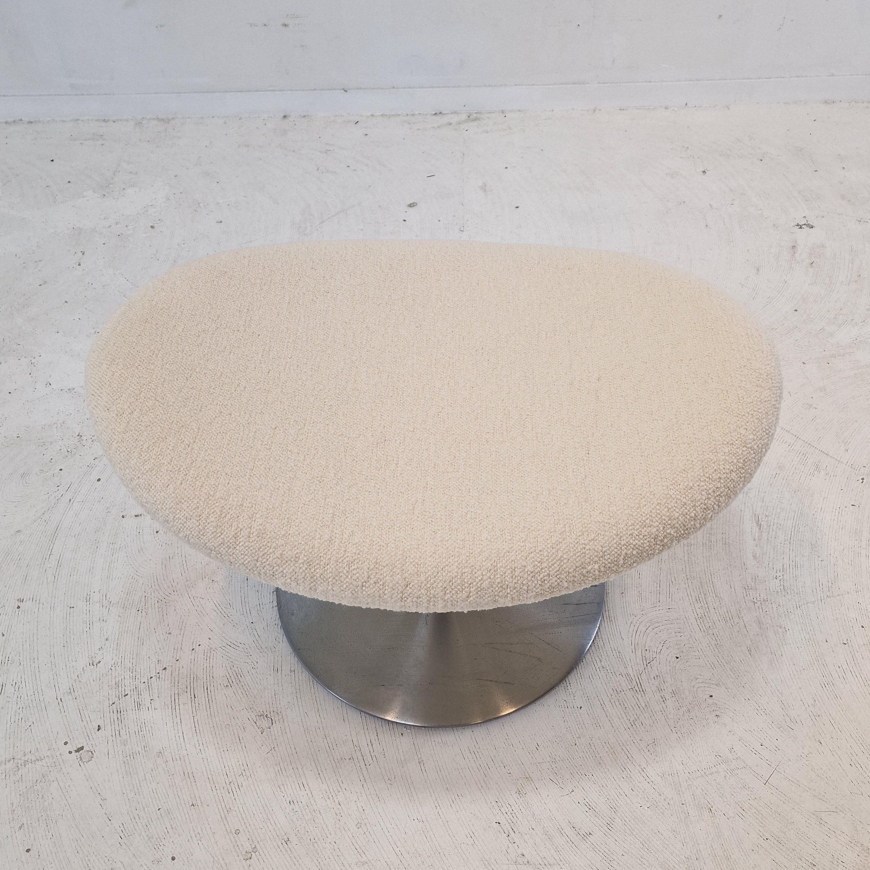 Big Globe Armchair with Ottoman by Pierre Paulin for Artifort, 1960s