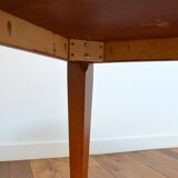 Scandinavian dining table vintage teak