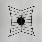 Magazine door Iron enhanced with vintage brass style 1950 1960
