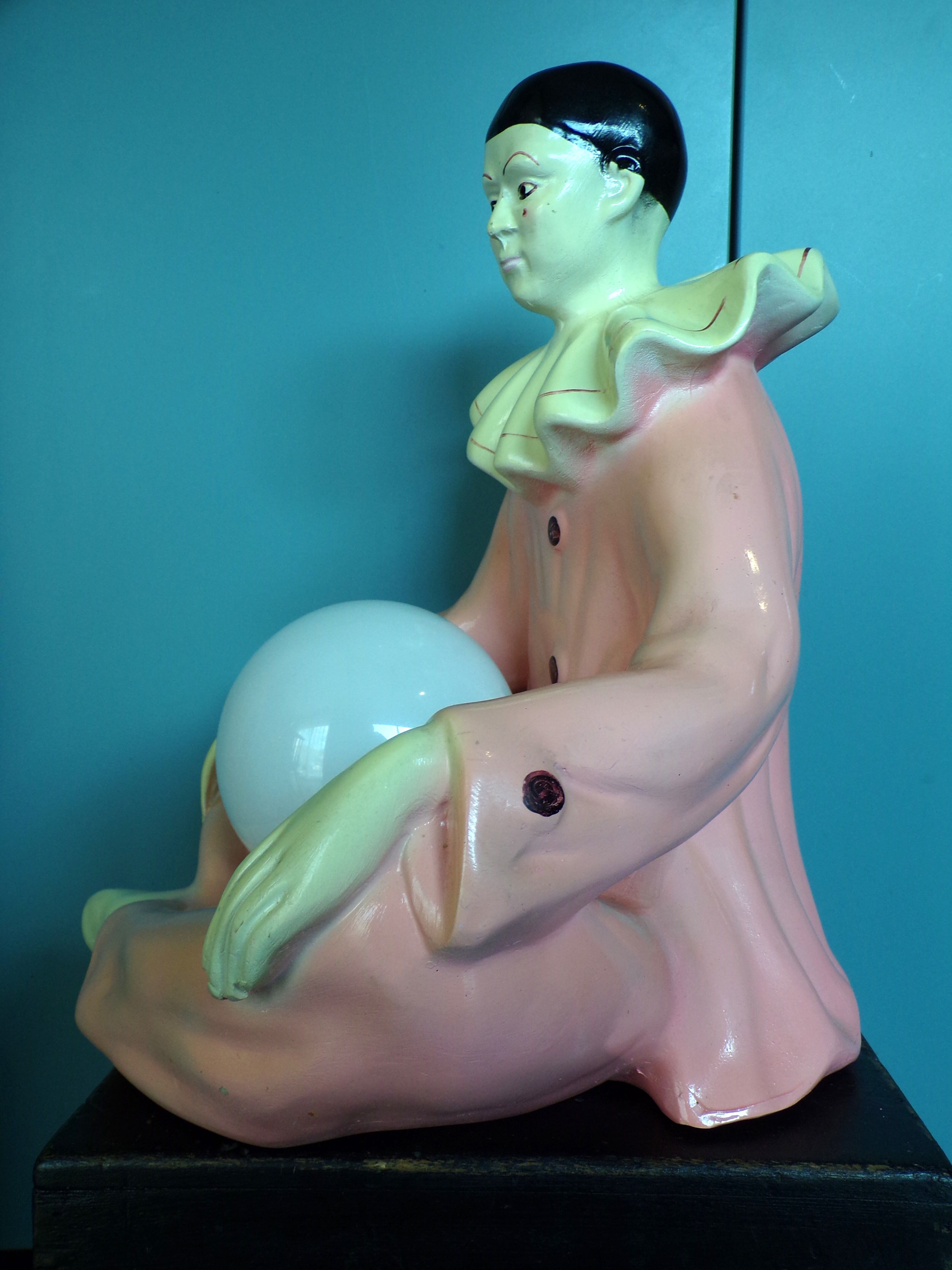 Vintage Pierrot lamp 1970