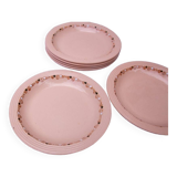 6 Betty Longwy soup plates