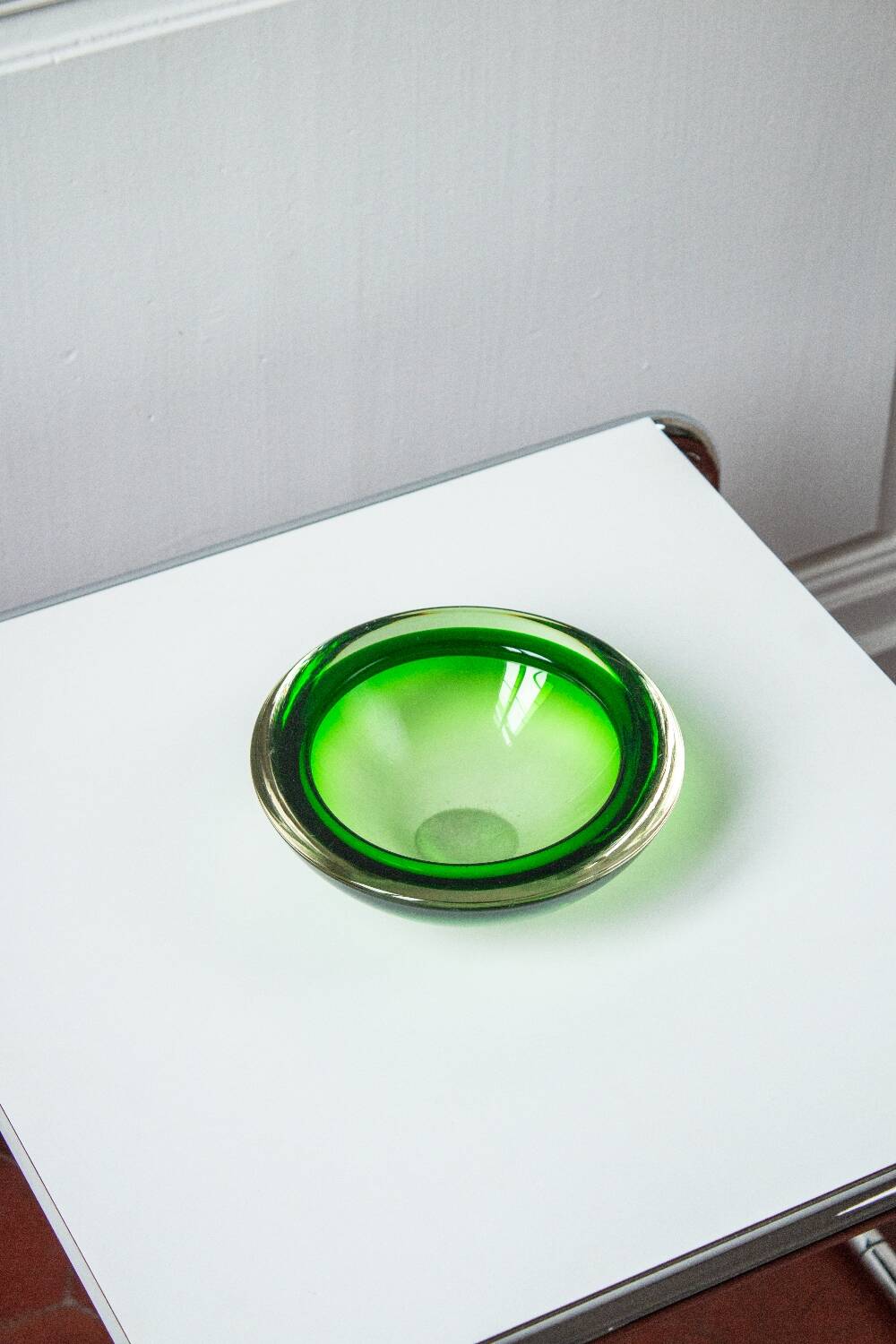 Vide poche cendrier bol en verre de Murano