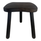 Low tripod stool in wood 🪵