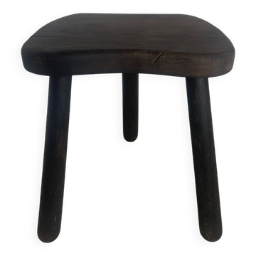 Low tripod stool in wood 🪵