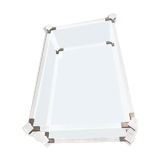 Glass and plexiglass coffee table