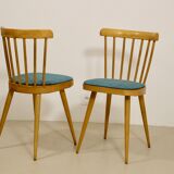 Set of 2 scandinavian chairs 1960