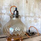 Amber hanging lamp