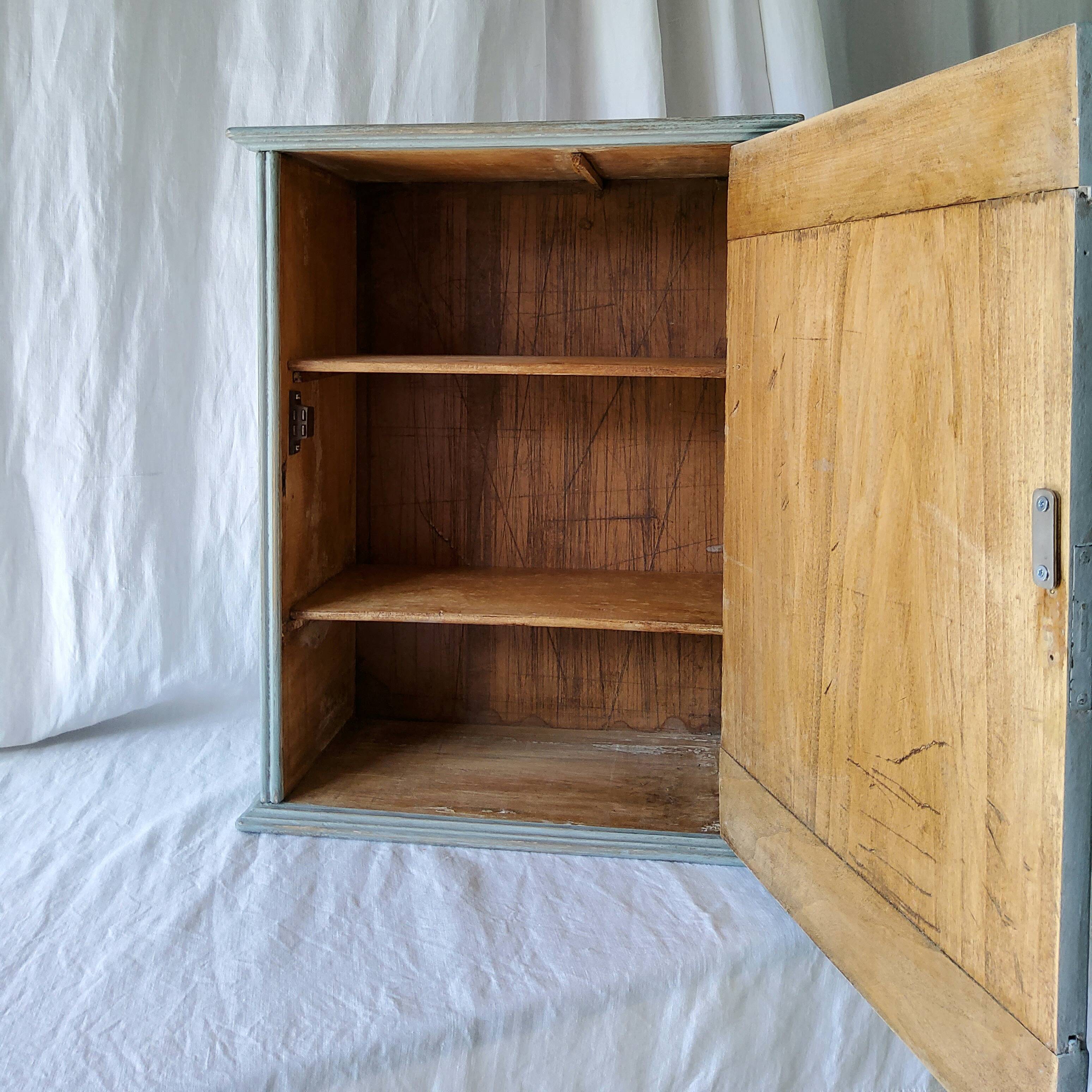 Weathered bathroom cabinet
