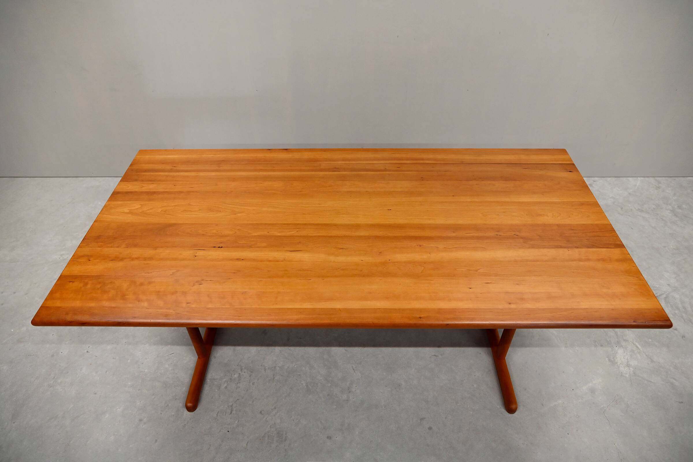 Søren Holst Shaker Dining Table or Desk in solid Cherry Wood, Denmark