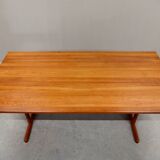 Søren Holst Shaker Dining Table or Desk in solid Cherry Wood, Denmark