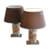 Pair of Murano lamps