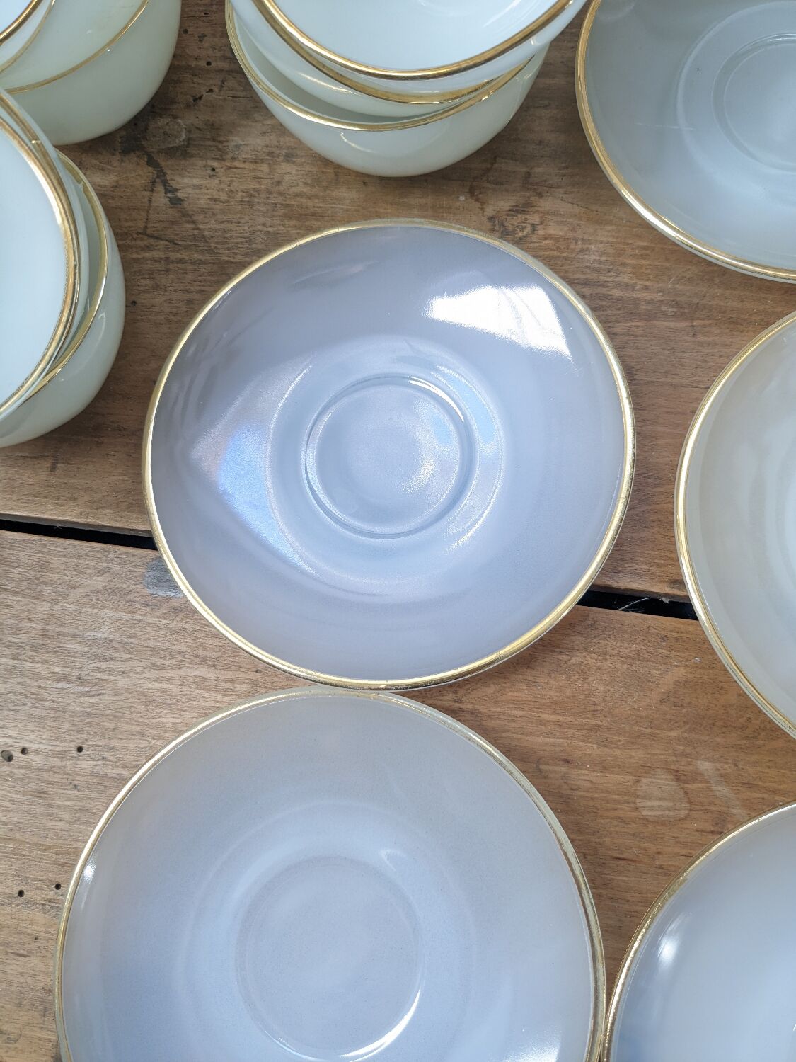 Opaline cups harlequin arcopal