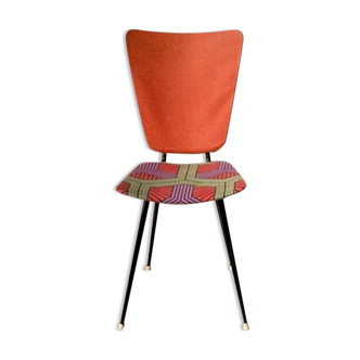 Retro chair vintage red graphic