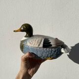 Porcelain duck empty pocket box
