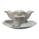 Antique porcelain gravy boat with bamboo motif