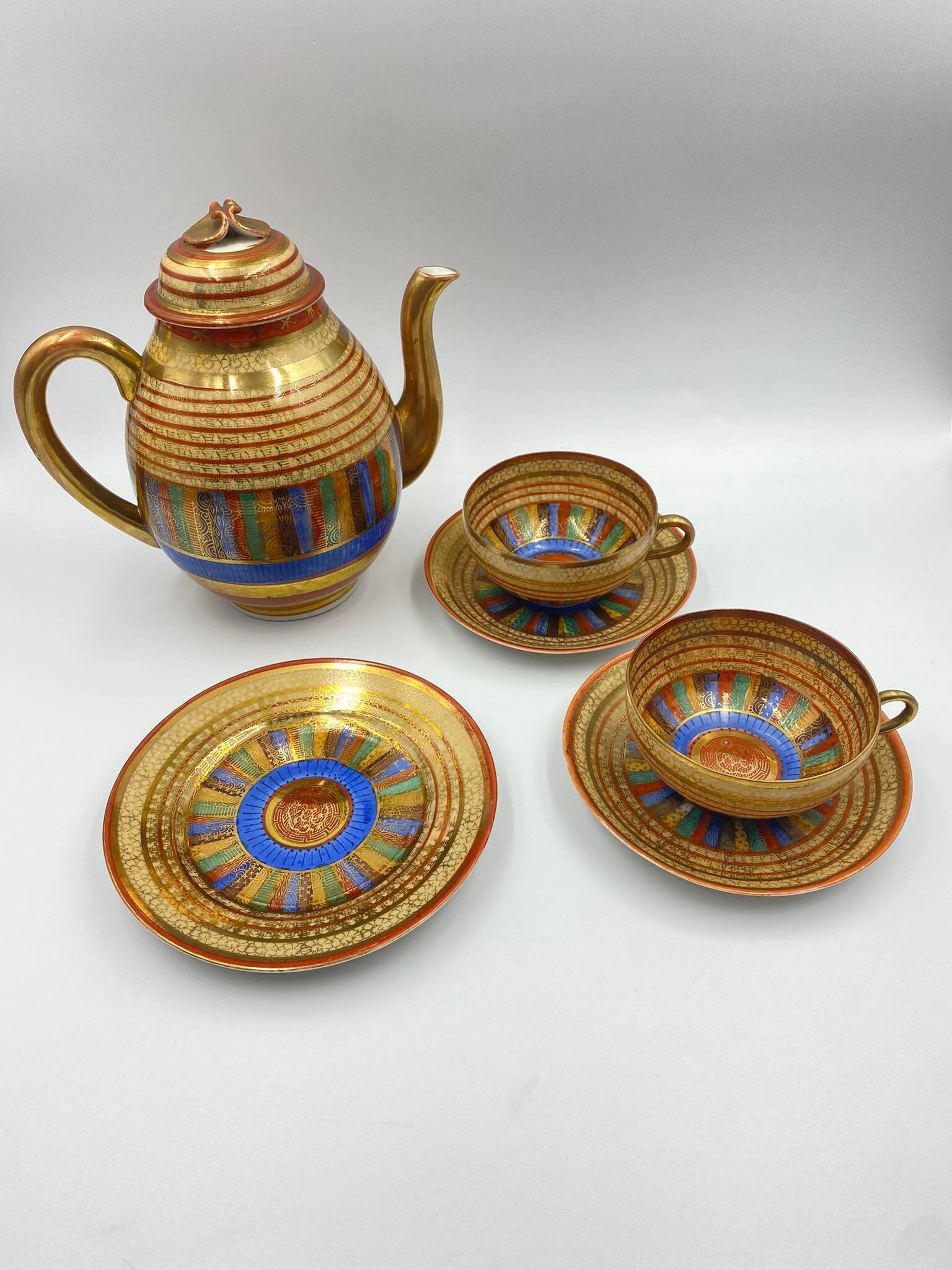 Japanese tea/lunch service before 1950