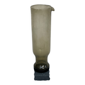 Carafe haute en verre
