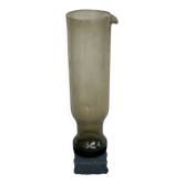 High glass bubble carafe