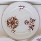 4 flat plates from Sarreguemines model Danish 210401