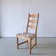 4 ladder back dining chairs by Henning Kjaernulf | Denmark | 1950s