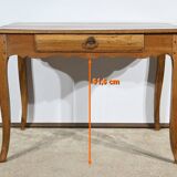 Walnut and Cherry Office Table, Louis XV style – Early 19th century