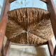 Old wooden country chair.
