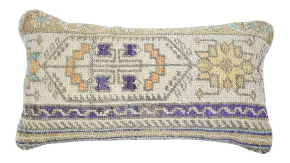 Vintage Turkish cushion cover 51x25 cm