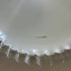 Suspension opaline ancienne