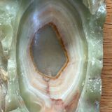 Cendrier en agate vintage