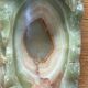 Vintage agate ashtray