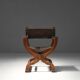 Fauteuil trône néo Renaissance 1890