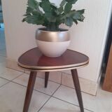 Formica tripod side table