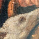 Oil painting on canvas, portrait of a young nobleman, 18th century