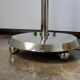 Art Deco floor lamp, 1930s, nickel-plated steel