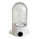 Transparent industrial wall lamp, Lindner & Co., Germany, 1970s.