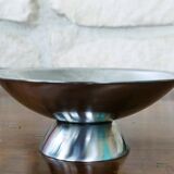 6 ice cream cups and a Guy Degrenne tray