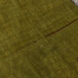 5x7 Shades Of Green Vintage Kilim Rug, 143x220Cm