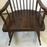Scandinavian vintage rocking chair