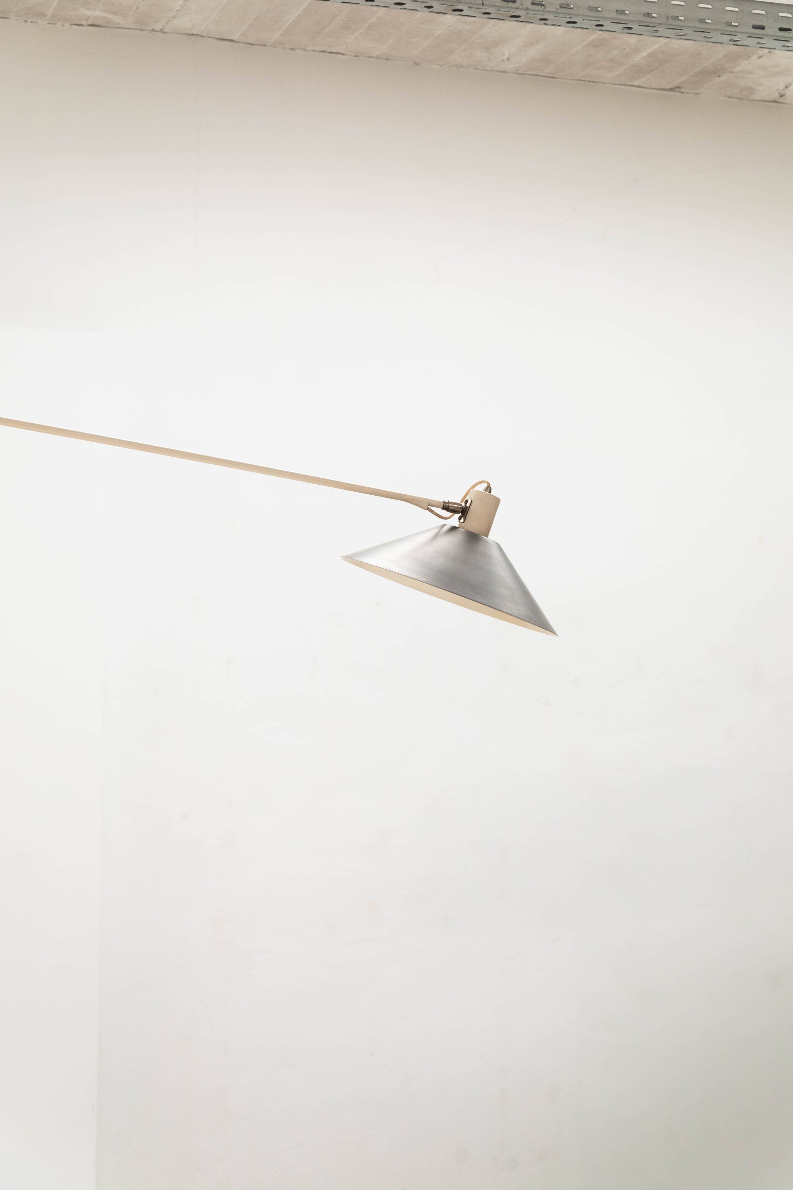 Counterbalance ceiling lamp by JJM Hoogervorst for Anvia Almelo, 1950's