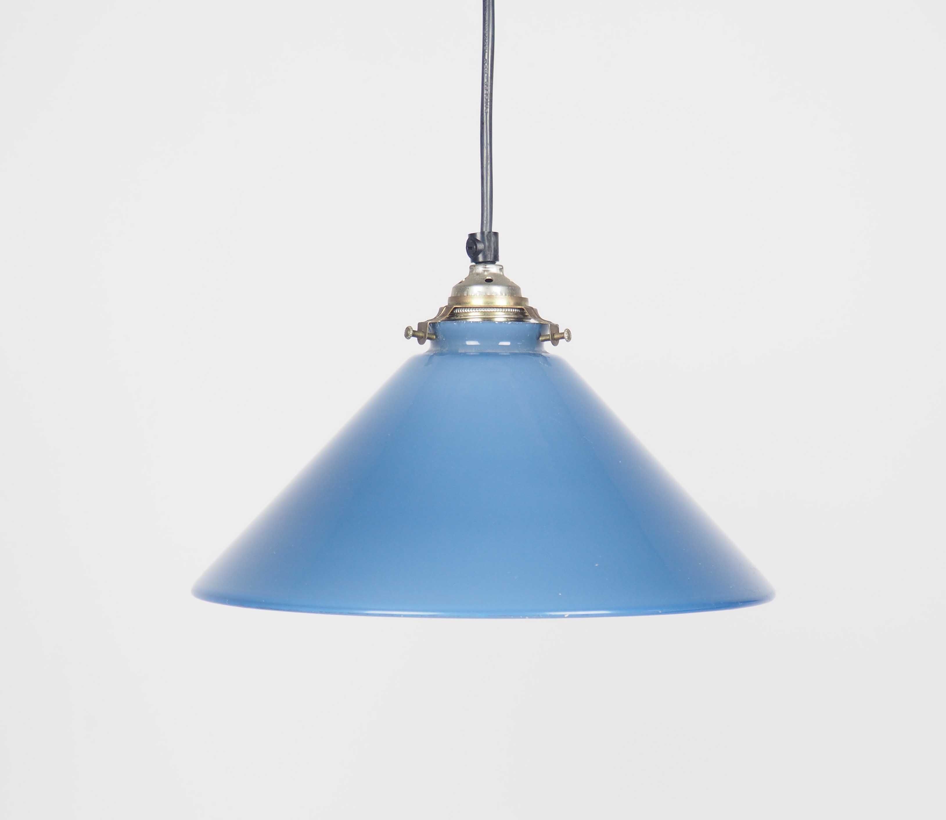 Set of 2 hanging lamps 1930