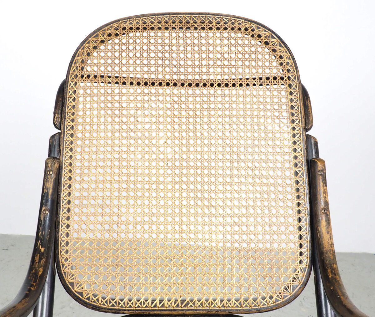 Classic Thonet bentwood rocking chair by Ton, 1950