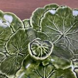 Plat apéritif Chou vert, SILEA, 3 compartiments, céramique